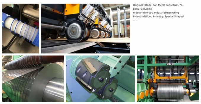 SENDA রাউন্ড স্লিটার ব্লেড ইন্ডাস্ট্রিয়াল স্লিটিং ব্লেড কাগজ টেপ স্লিটার মেশিনের জন্য বৃত্তাকার ব্লেড 4