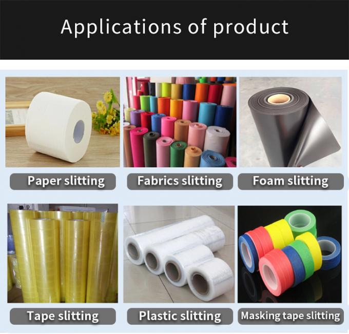 কাস্টম কাটিয়া বৃত্তাকার ছুরি কাটিয়া মেশিন ব্লেড কাগজ ফিল্ম প্লাস্টিক কাটিয়া ছুরি খাদ্য ব্লেড 0