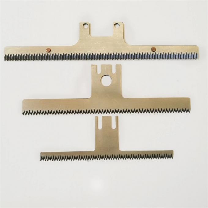 প্যাকিং ফিল্ম কাটিয়া ছুরি প্লাস্টিকের ব্যাগ কাটিয়া ট্রিমার ব্লেড Serrated 4